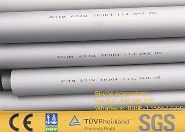 ASTM A312 TP304/316L Stainless Steel Seamless Pipe Pickling Surface