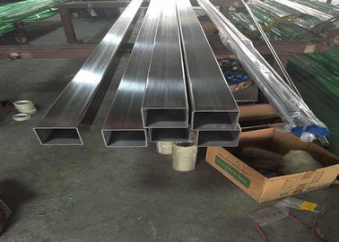 High Strength Stainless Steel Square Pipe TP304/304L/316L Recyclable Feature