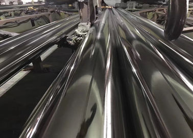 High Strength Polished Stainless Tube / Long Mirror Polished Stainless Steel Tube