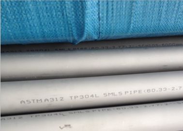 ASTM A312 TP304L Stainless Steel Seamless Pipes With Cold Rolled or Cold Drawn