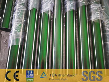 0.2 0.4 0.8 SS Polished Pipe , Welded Polished 304 Stainless Steel Tubing