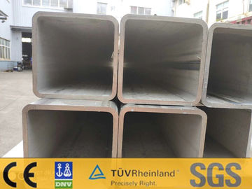 Big Diameter Stainless Steel Square Pipe With Solution Annealed Heat Treatment